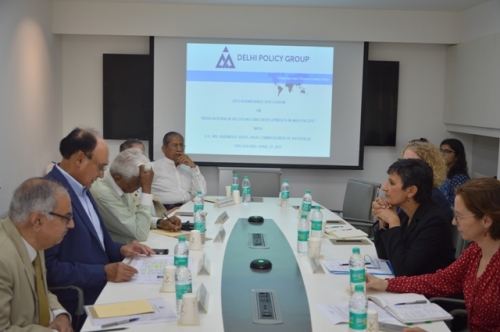 DPG Interaction with H.E. Ms. Harinder Sidhu, High Commissioner of Australia - Pic 1