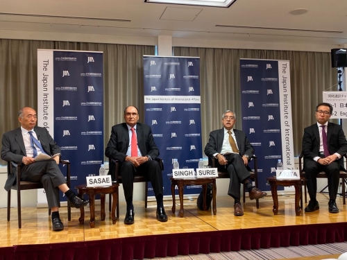 Public Forum: US-China Rivalry and Japan's Future: Emerging Role of Japan-India Cooperation in the Indo-Pacific, Tokai University Club, Tokyo