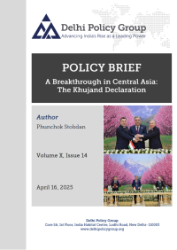 A Breakthrough in Central Asia:  The Khujand Declaration
